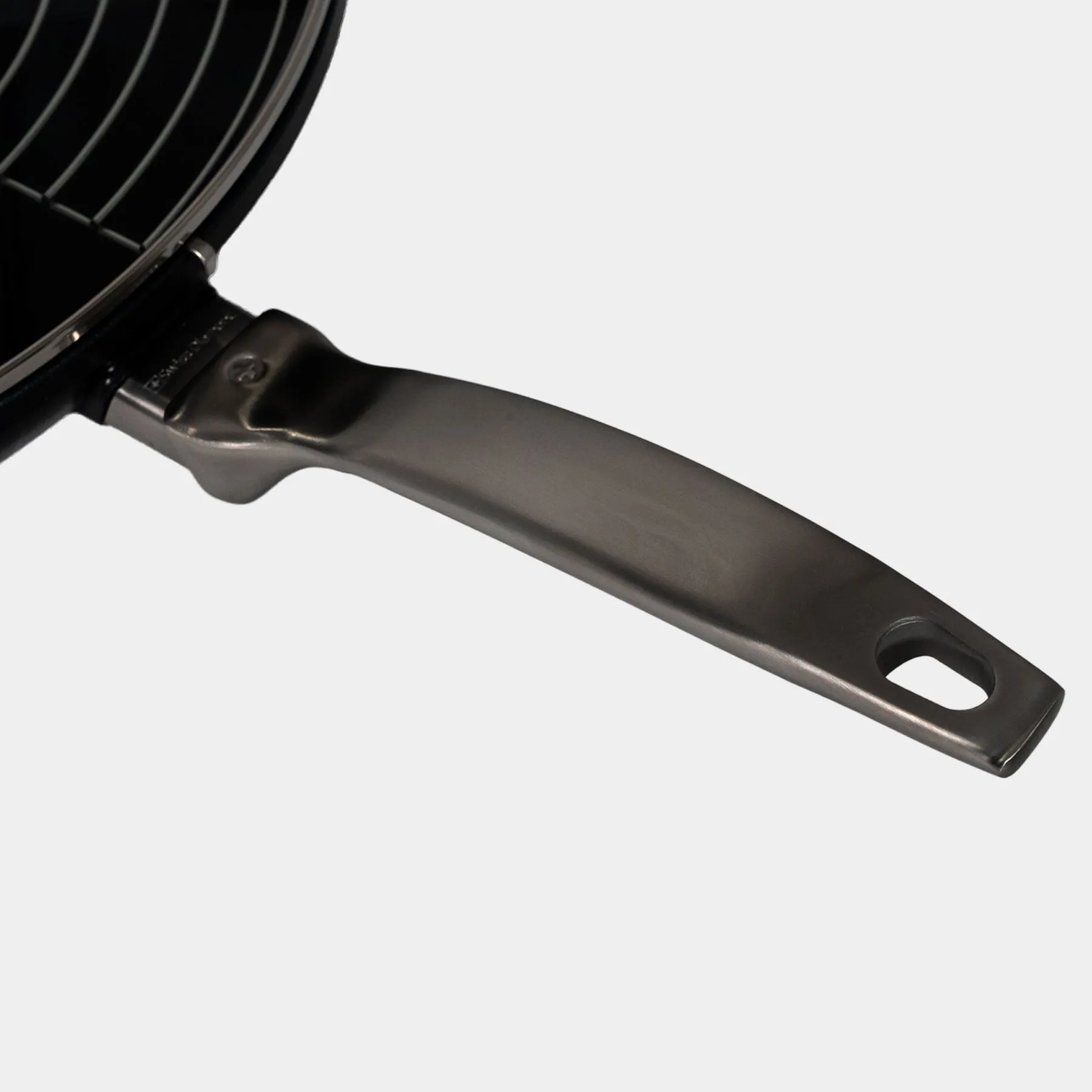 CHD Nonstick 12.5" Wok with Glass Lid