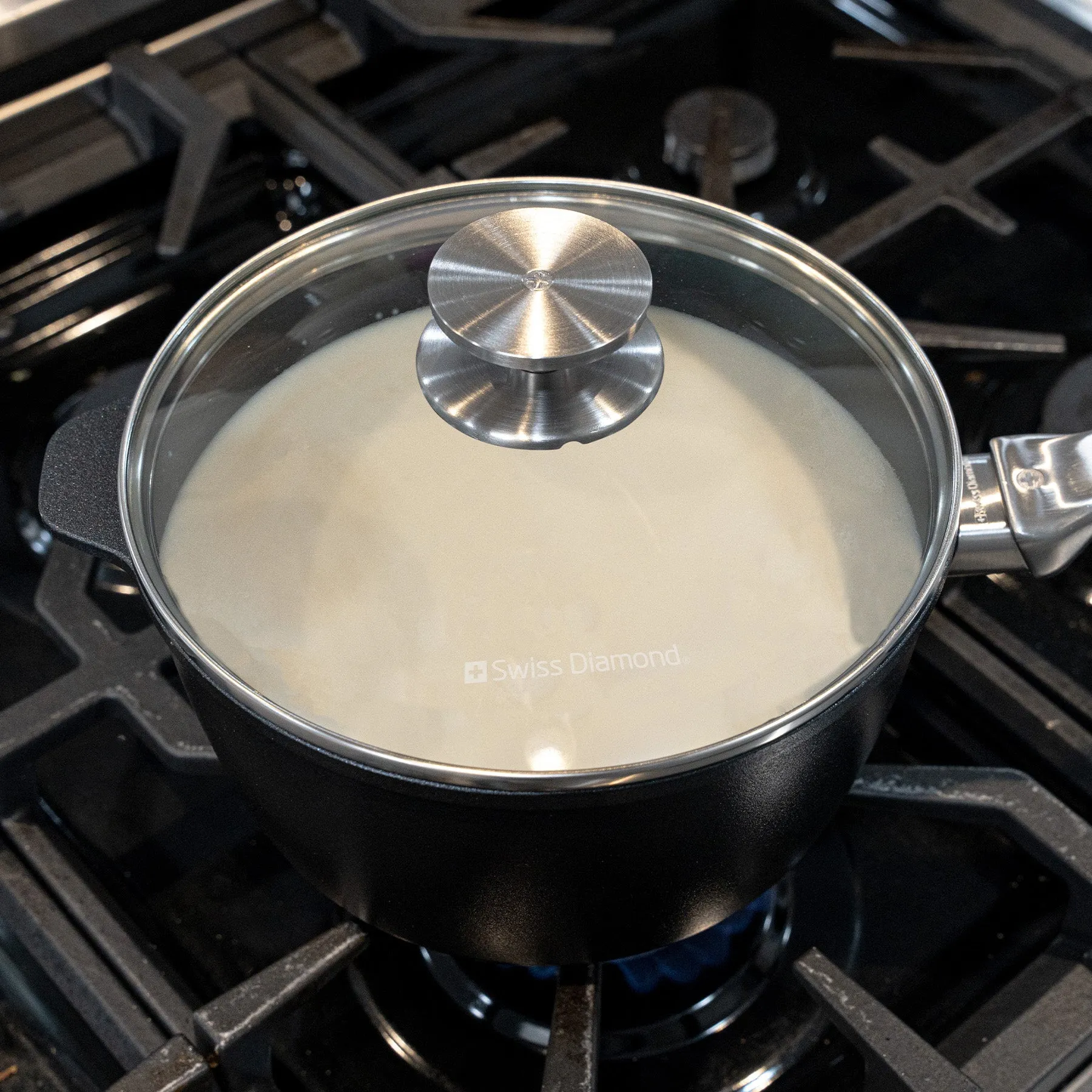 CHD Nonstick Saucepan with Glass Lid