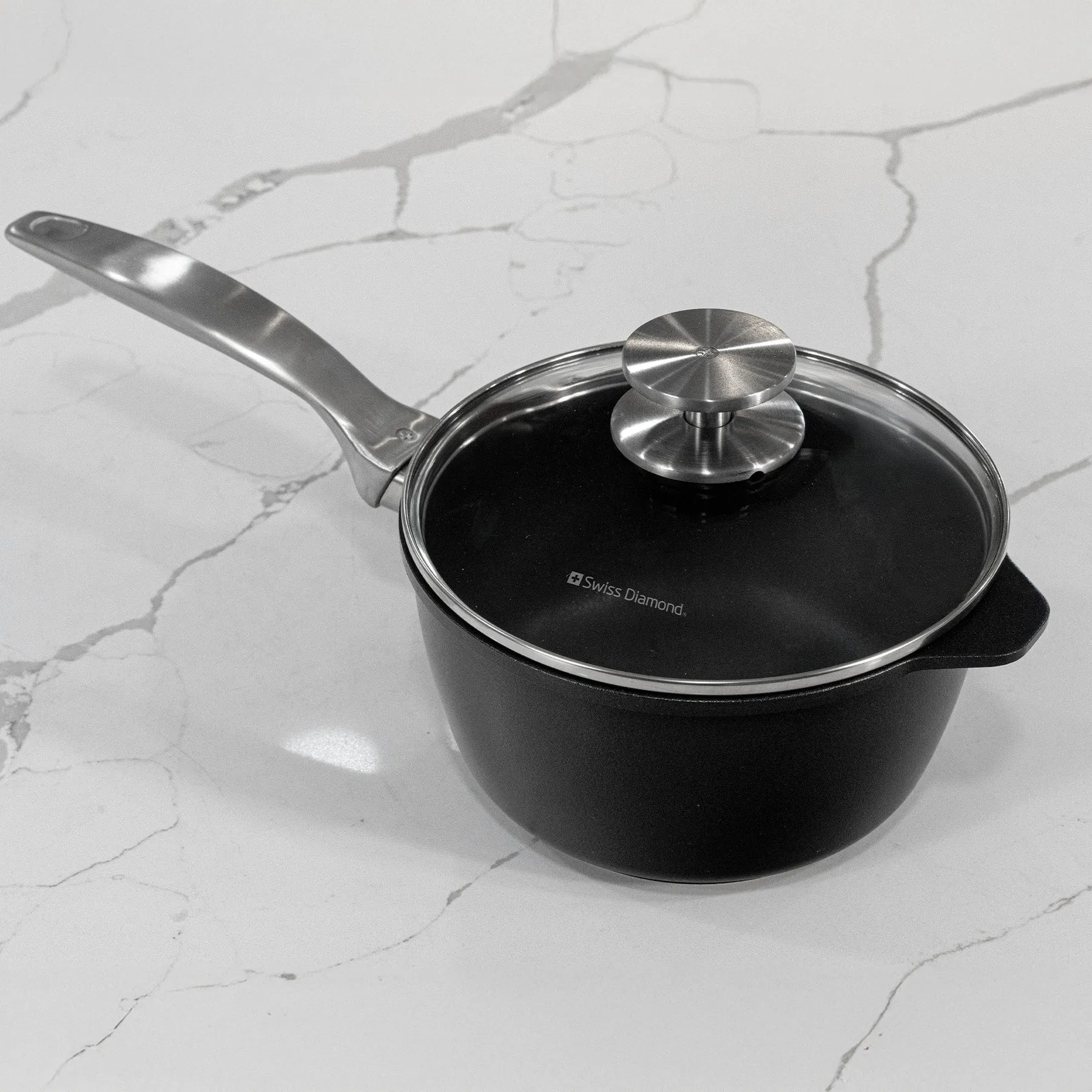 CHD Nonstick Saucepan with Glass Lid