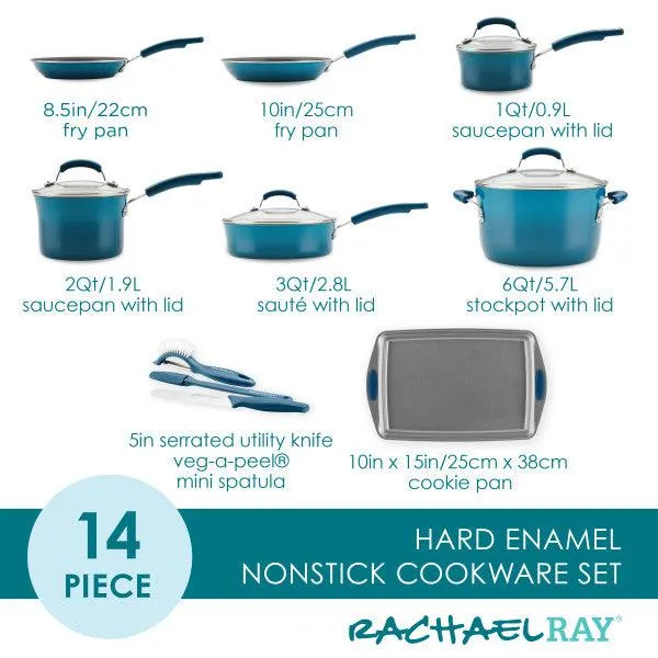 Classic Brights Nonstick Cookware Sets