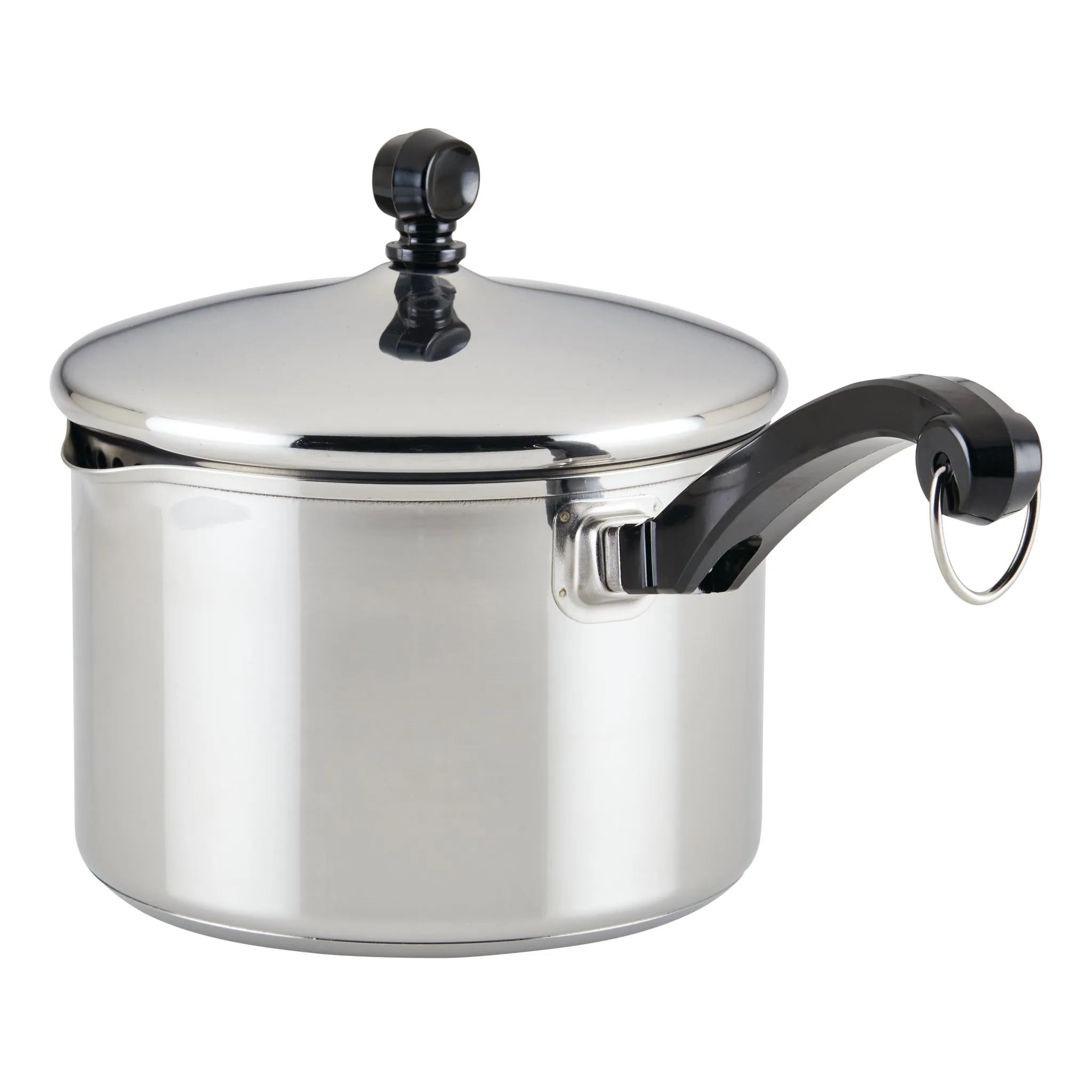 Classic Series Stainless Steel 2-Qt. Covered Saucepan With Double Boiler Insert