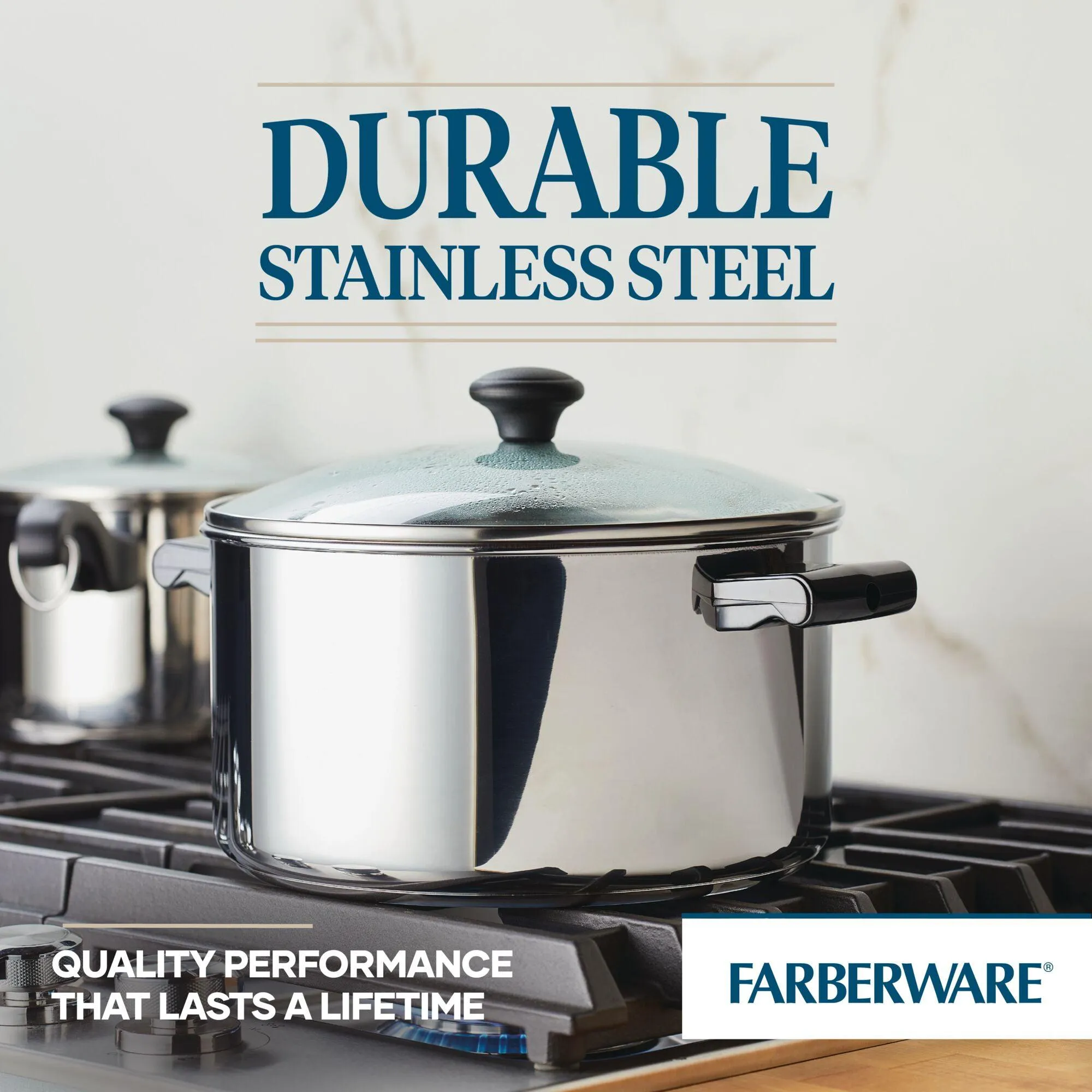 Classic Traditions Ceramic Stainless Steel 12-Piece Cookware Set