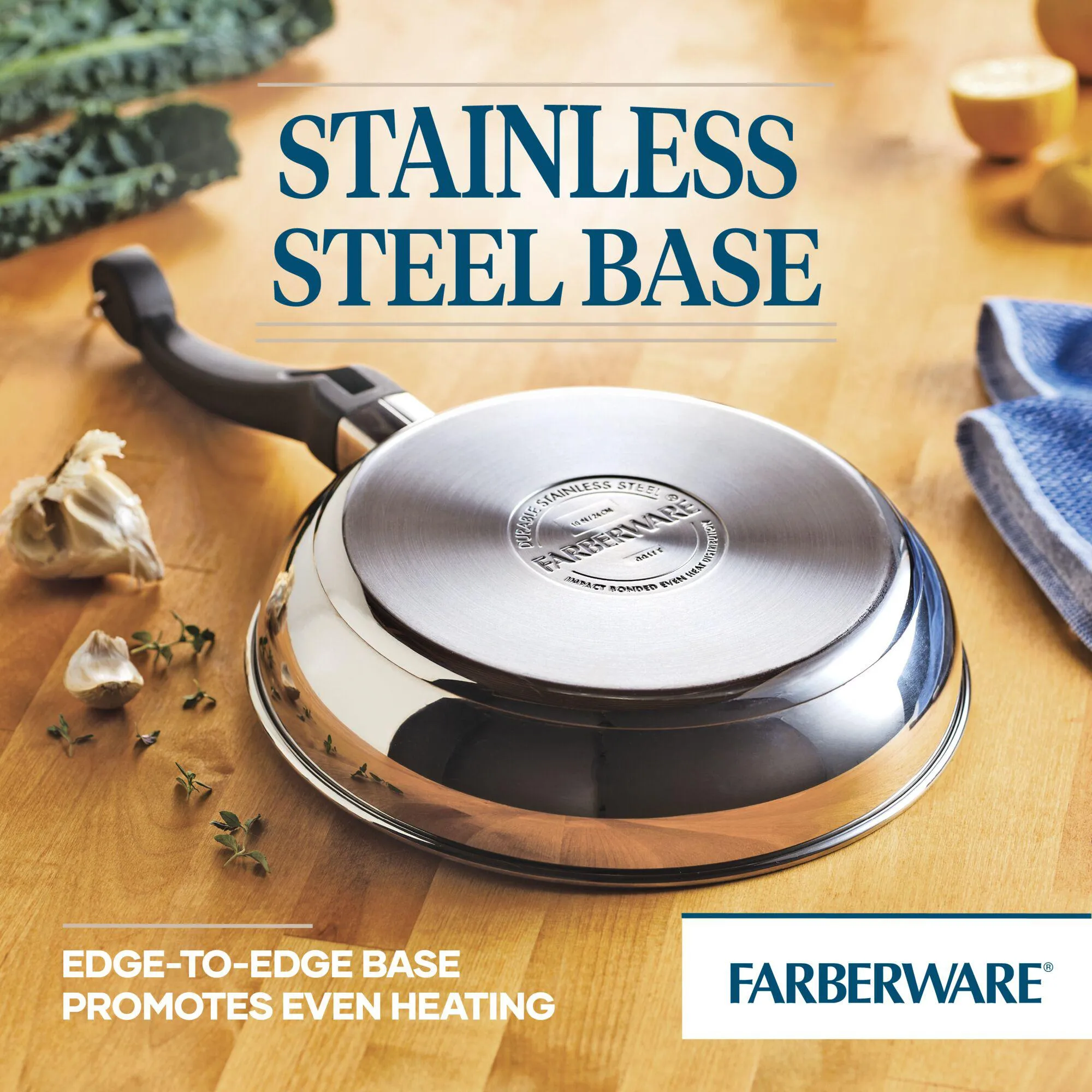 Classic Traditions Ceramic Stainless Steel 12-Piece Cookware Set
