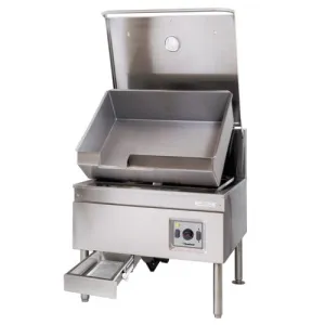 Cleveland SEL40TR Durapan Electric Tilting Skillet Braising Pan, 40 Gallon