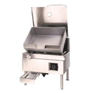 Cleveland SGL30TR Durapan Gas Tilting Skillet Braising Pan, 30 Gallon