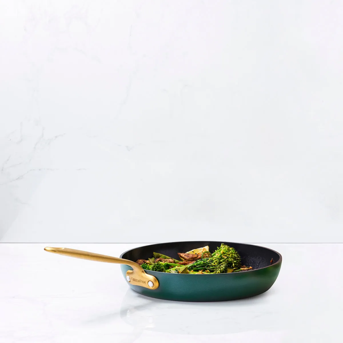 Craft Ceramic Nonstick 8", 9.5" and 11" Frypan Set | Forest Green