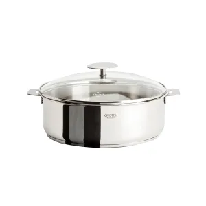 Cristel Casteline Removable Handle - 5 Qt. Saute Pan w/Lid
