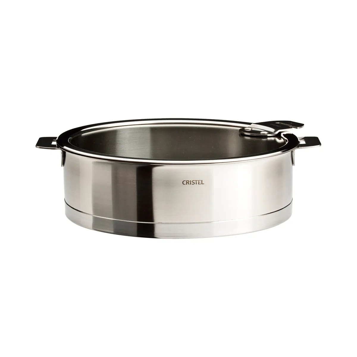 Cristel Strate Removable Handle - 3 Qt. Saute Pan w/Lid