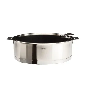 Cristel Strate Removable Handle - 3.5 Qt. Non-Stick Saute Pan w/Lid