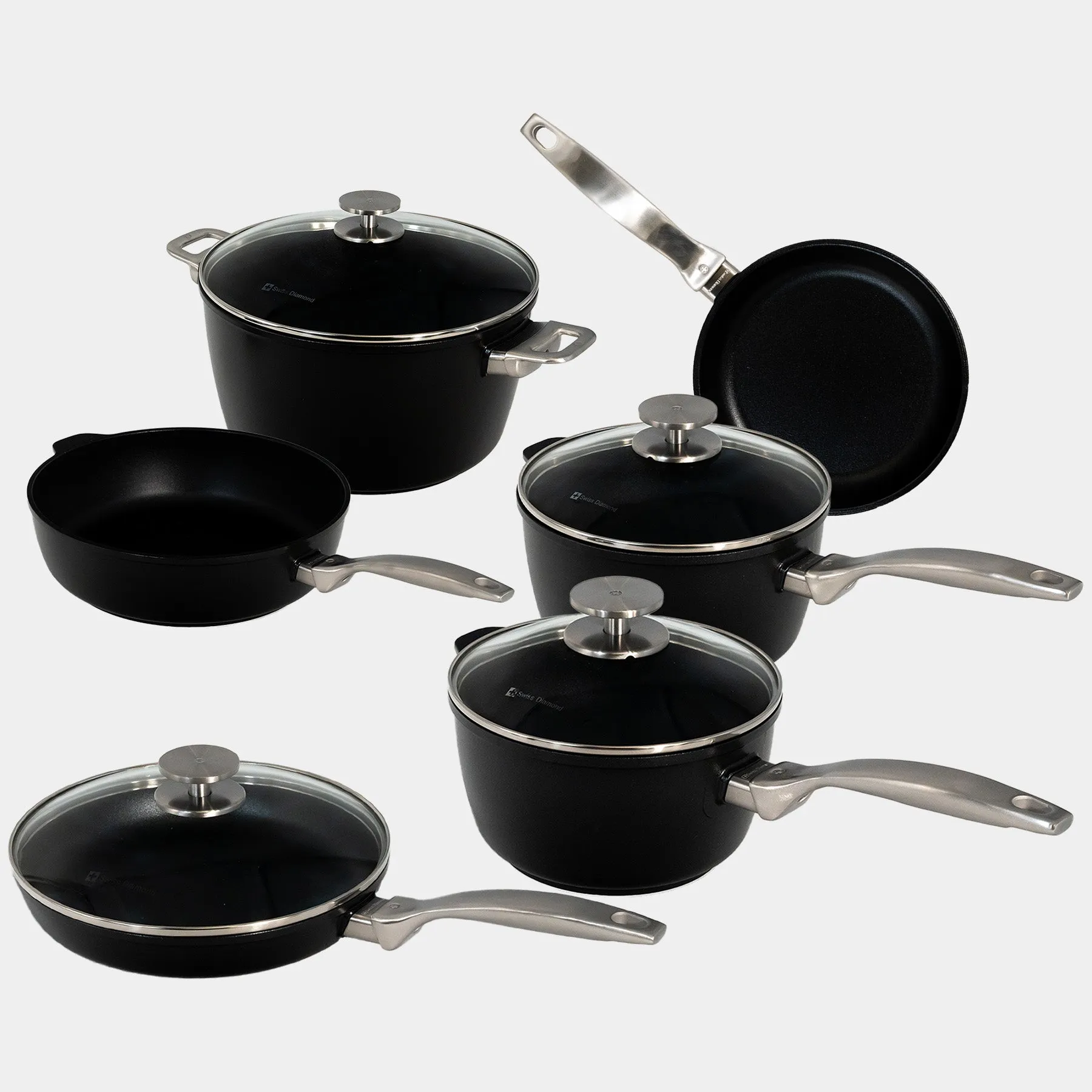 CXD PFAS Free Nonstick 10-Piece Set - Complete Kitchen Set