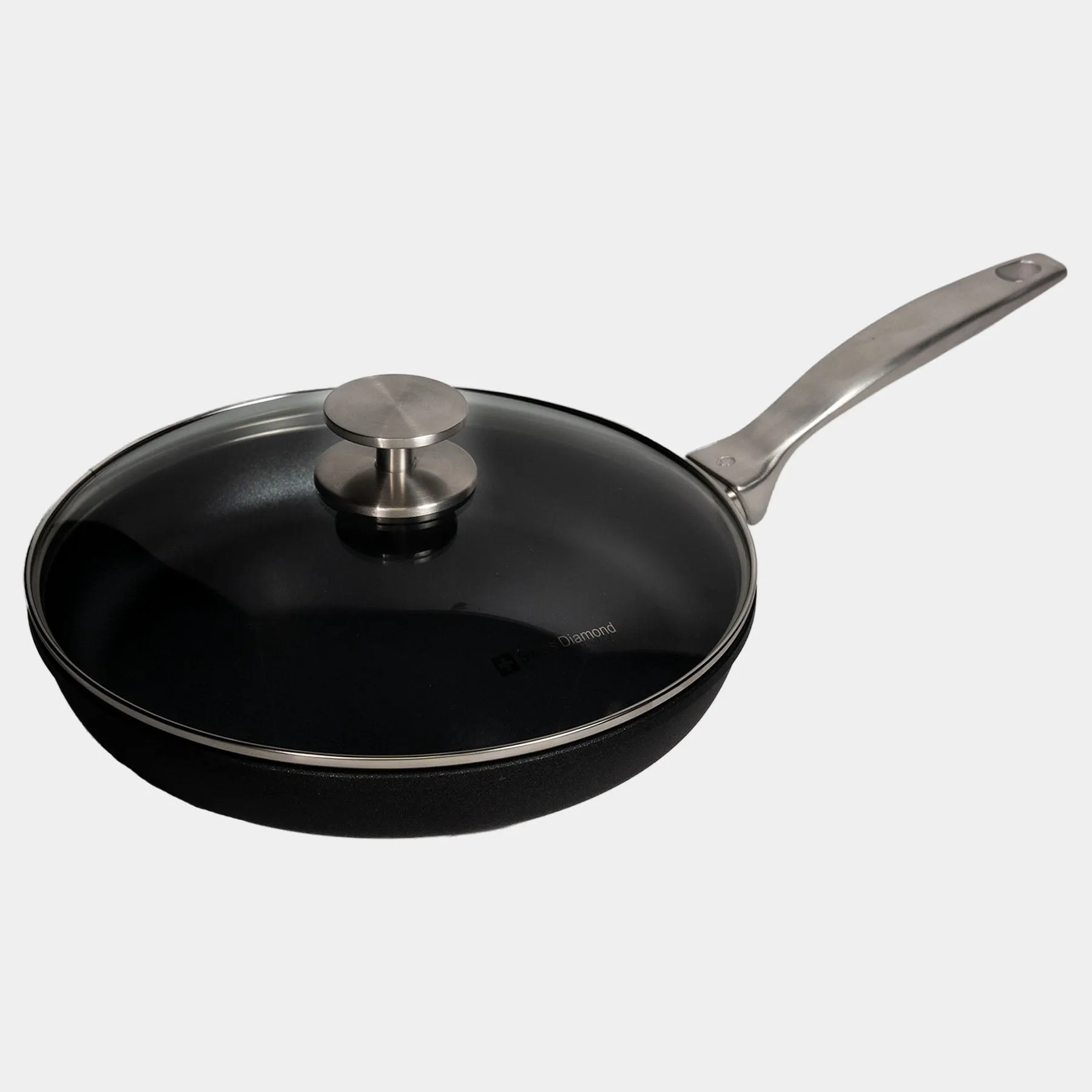 CXD PFAS Free Nonstick Fry Pan with Glass Lid