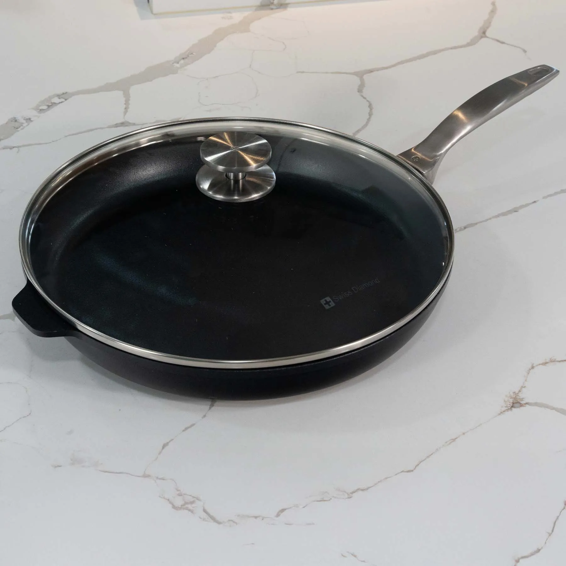 CXD PFAS Free Nonstick Fry Pan with Glass Lid
