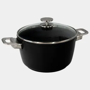 CXD PFAS Free Nonstick Stock Pot with Glass Lid