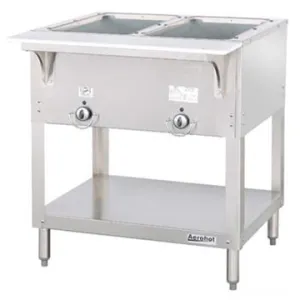 Duke 302 2-Well Aerohot Steamtable Hot Food Unit, 30-3/8", Propane