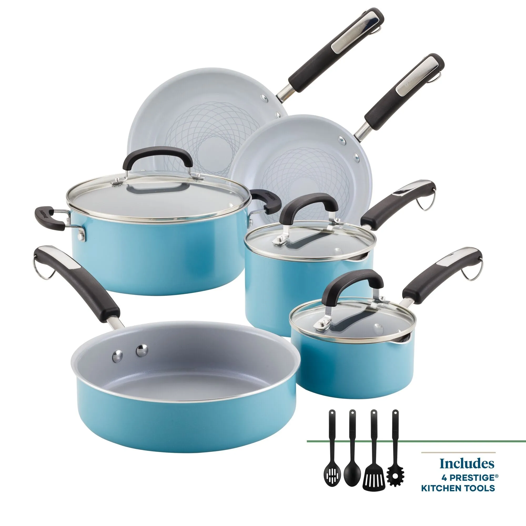 Eco Advantage 13-Piece Ceramic Nonstick Cookware Set