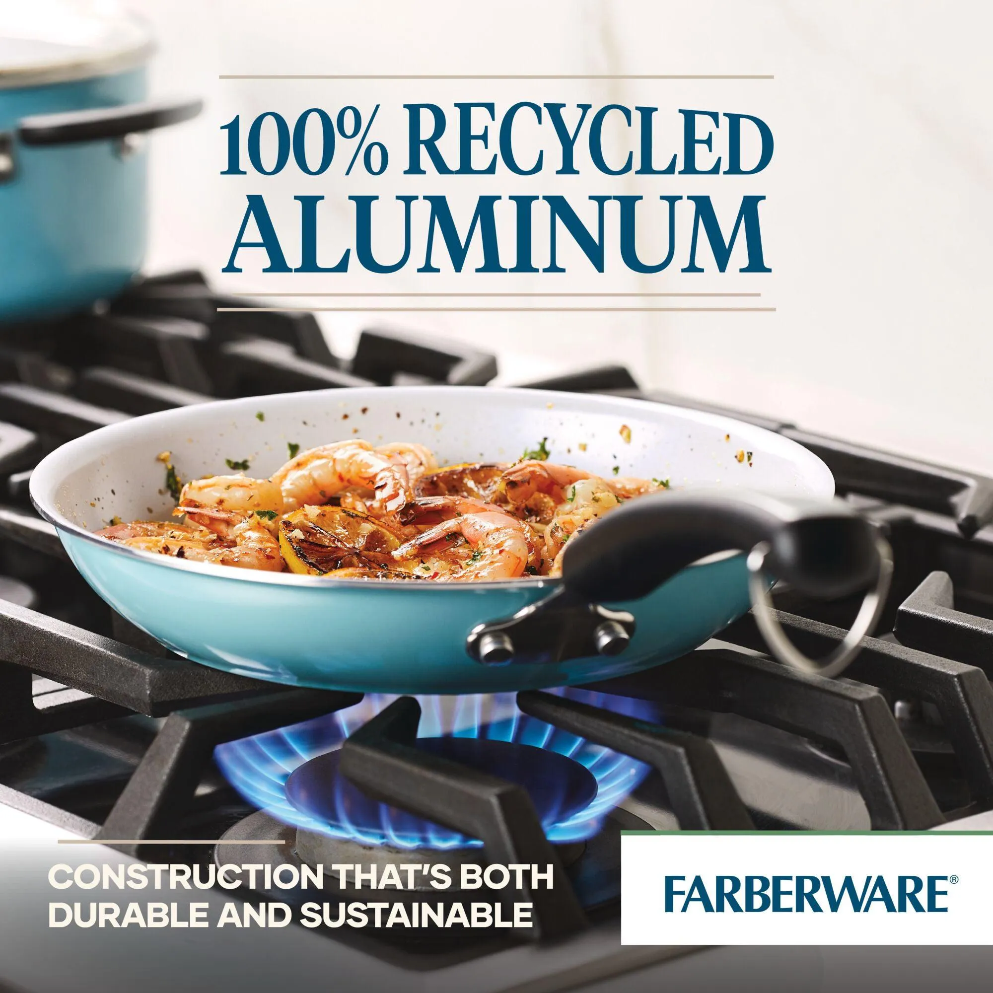 Eco Advantage 13-Piece Ceramic Nonstick Cookware Set