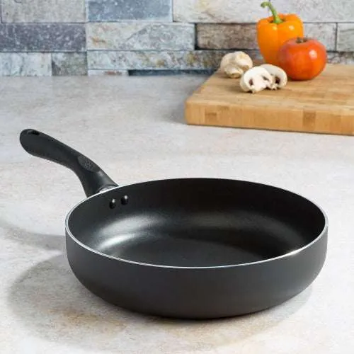 Evolve Deep Chef Pan, 11 Inch, Black - Ecolution