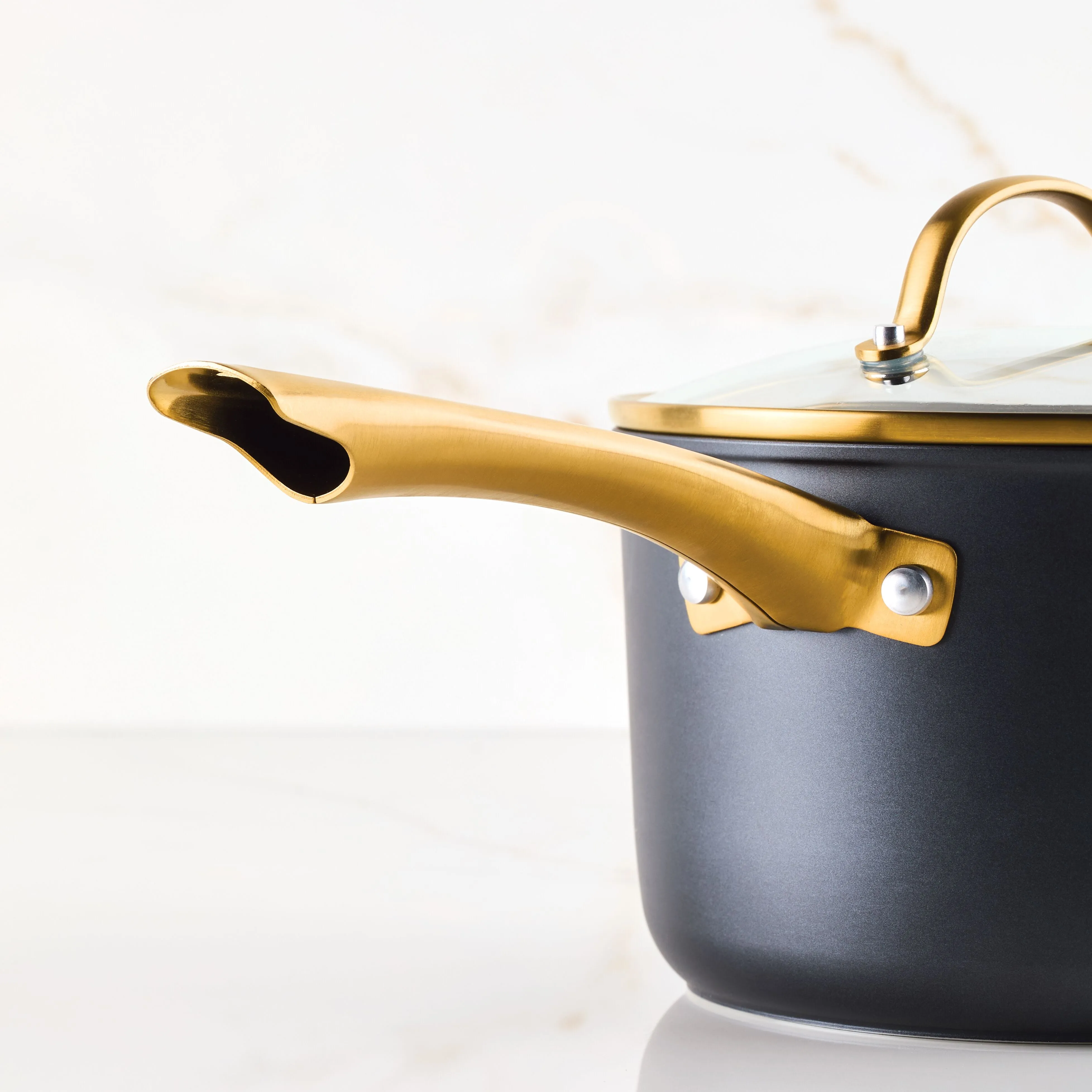 Forged Induction Ceramic 12-Piece Cookware Set