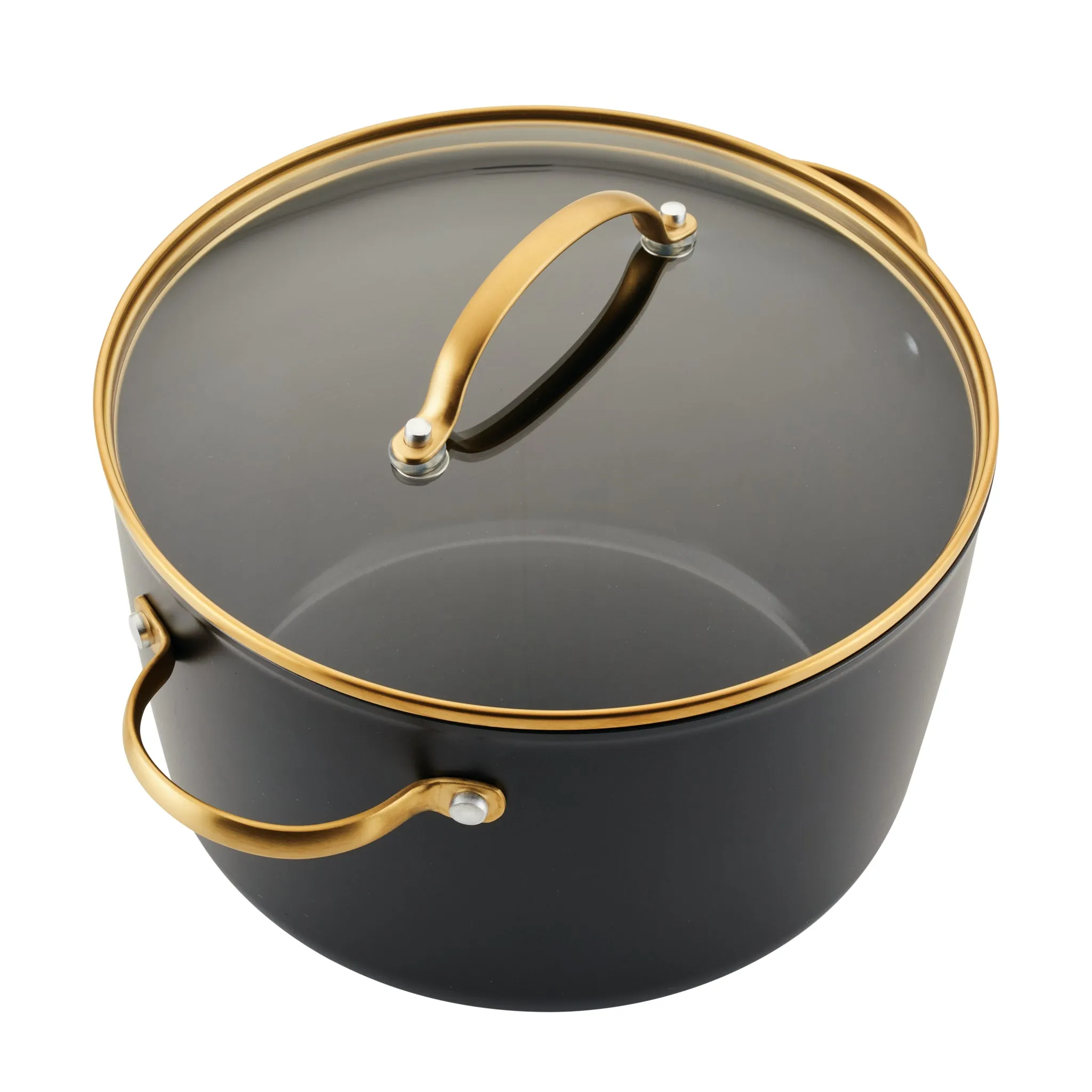 Forged Induction Ceramic 6-Quart Stockpot With Lid