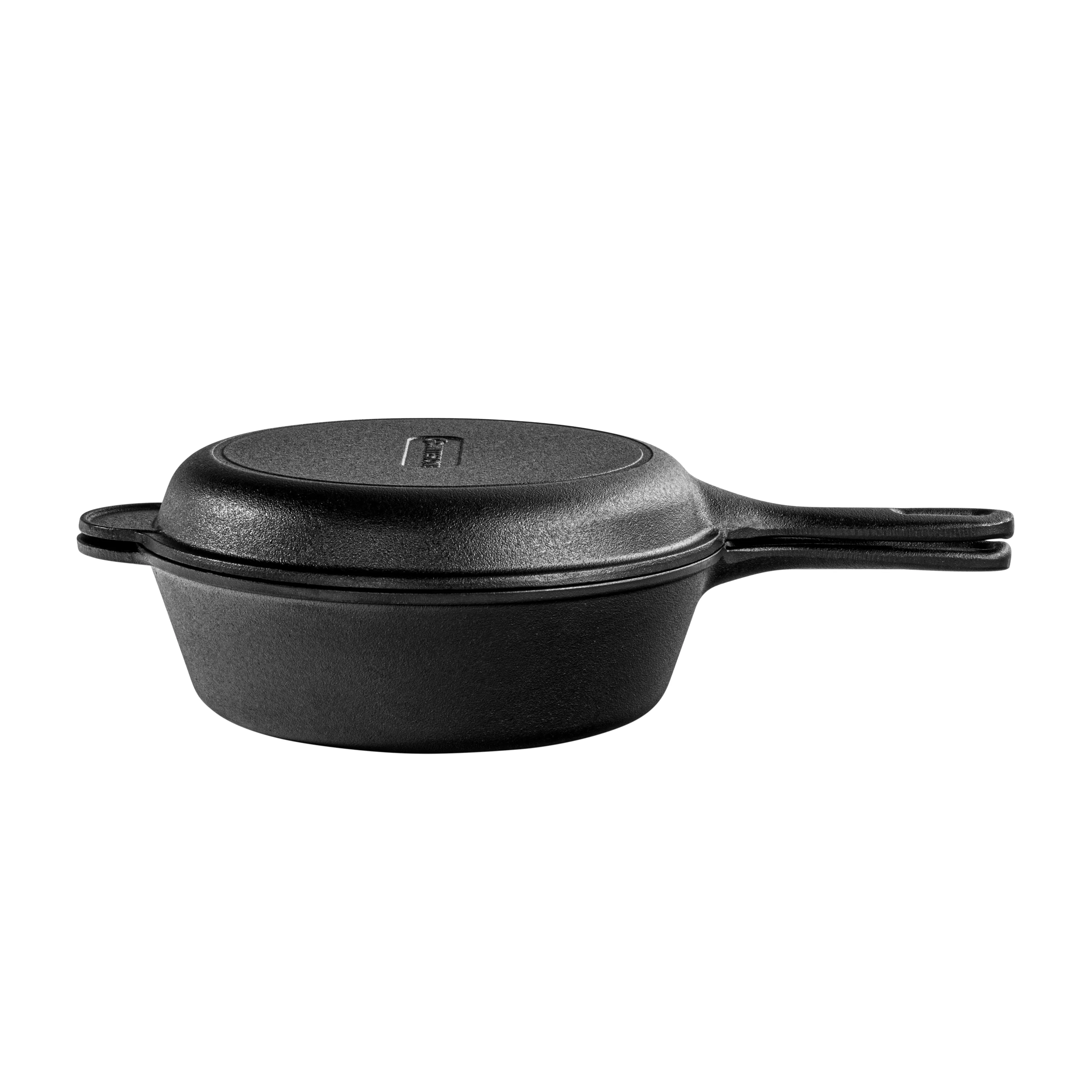 Granitestone 2-in-1 Heavy Duty Cast Iron Dutch Oven