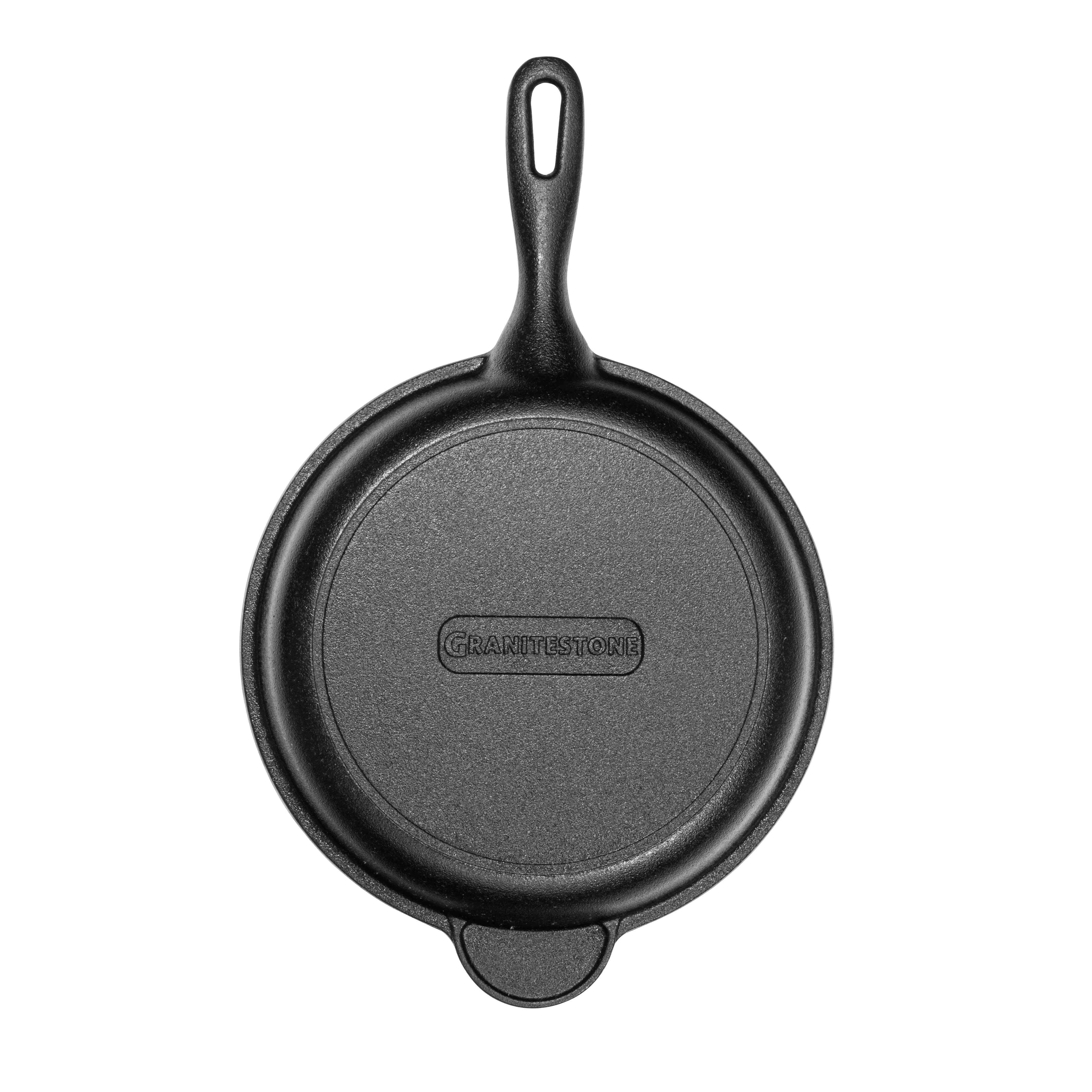 Granitestone 2-in-1 Heavy Duty Cast Iron Dutch Oven