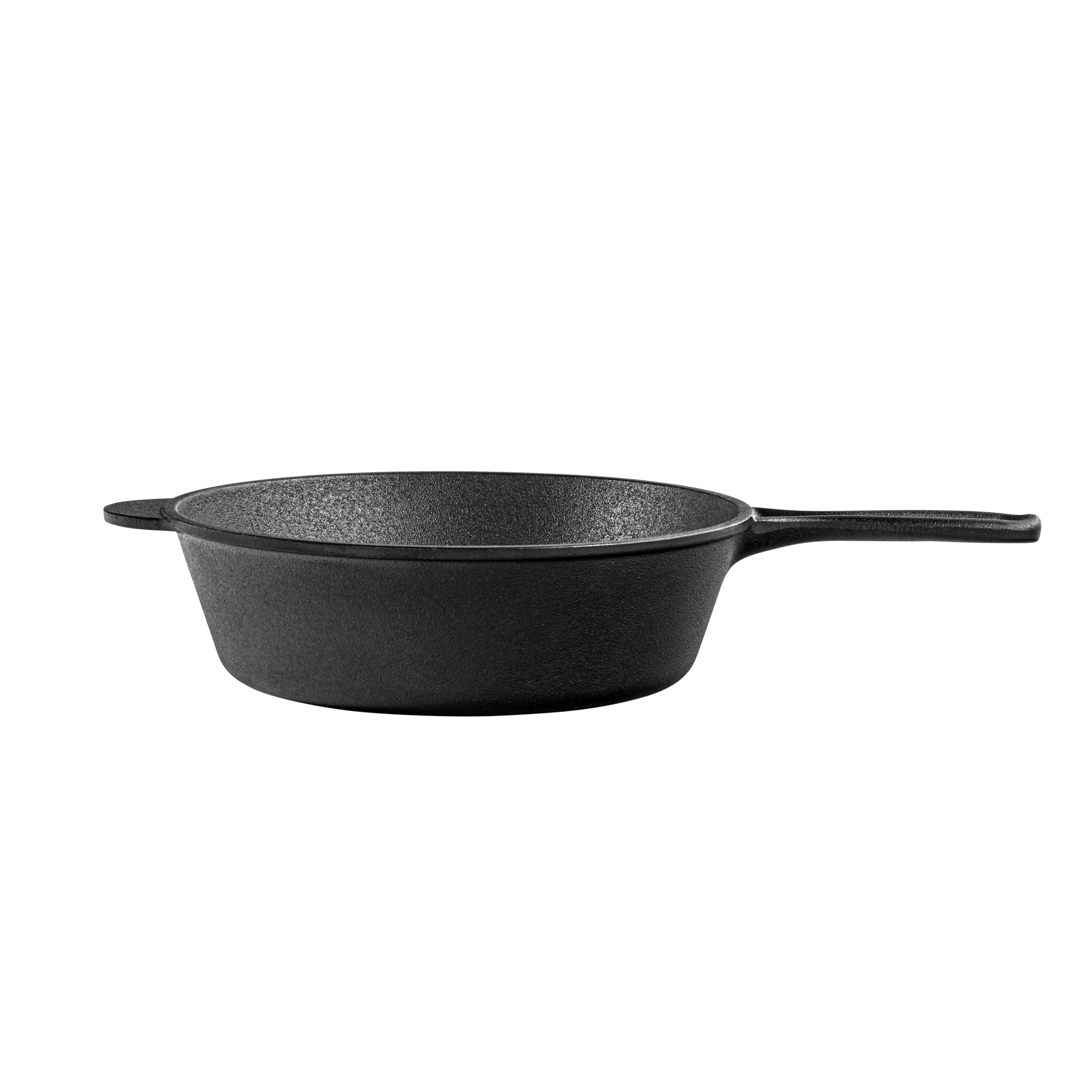 Granitestone 2-in-1 Heavy Duty Cast Iron Dutch Oven