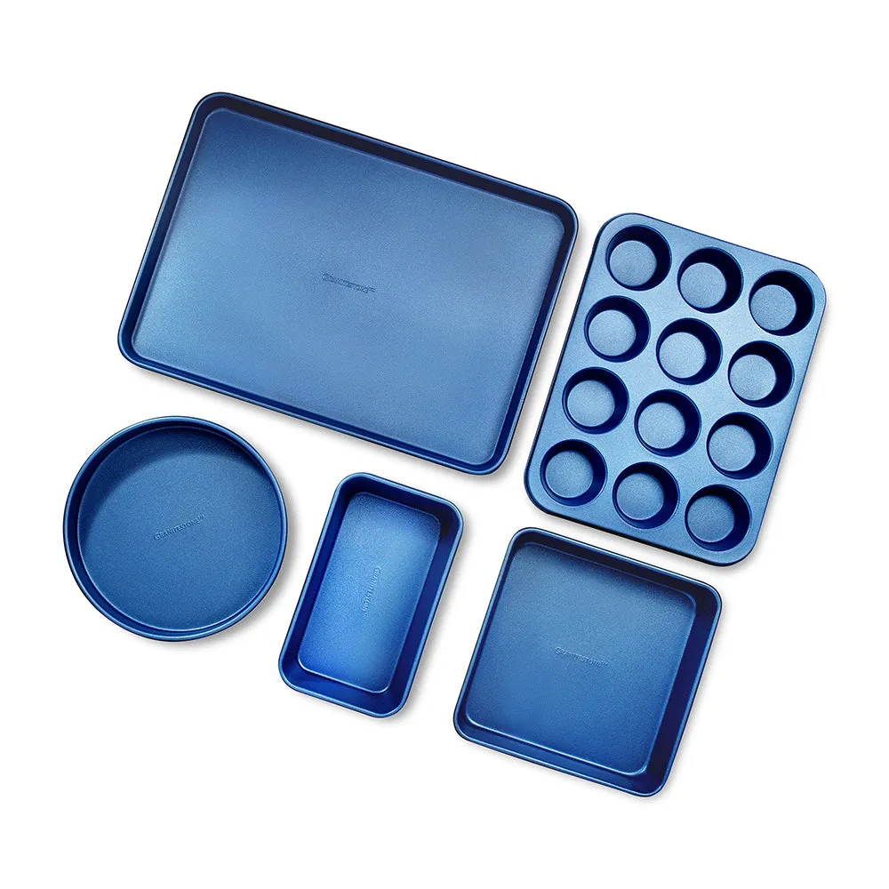 Granitestone I Knead You Now - 5 Piece Pro Series Bakeware Set