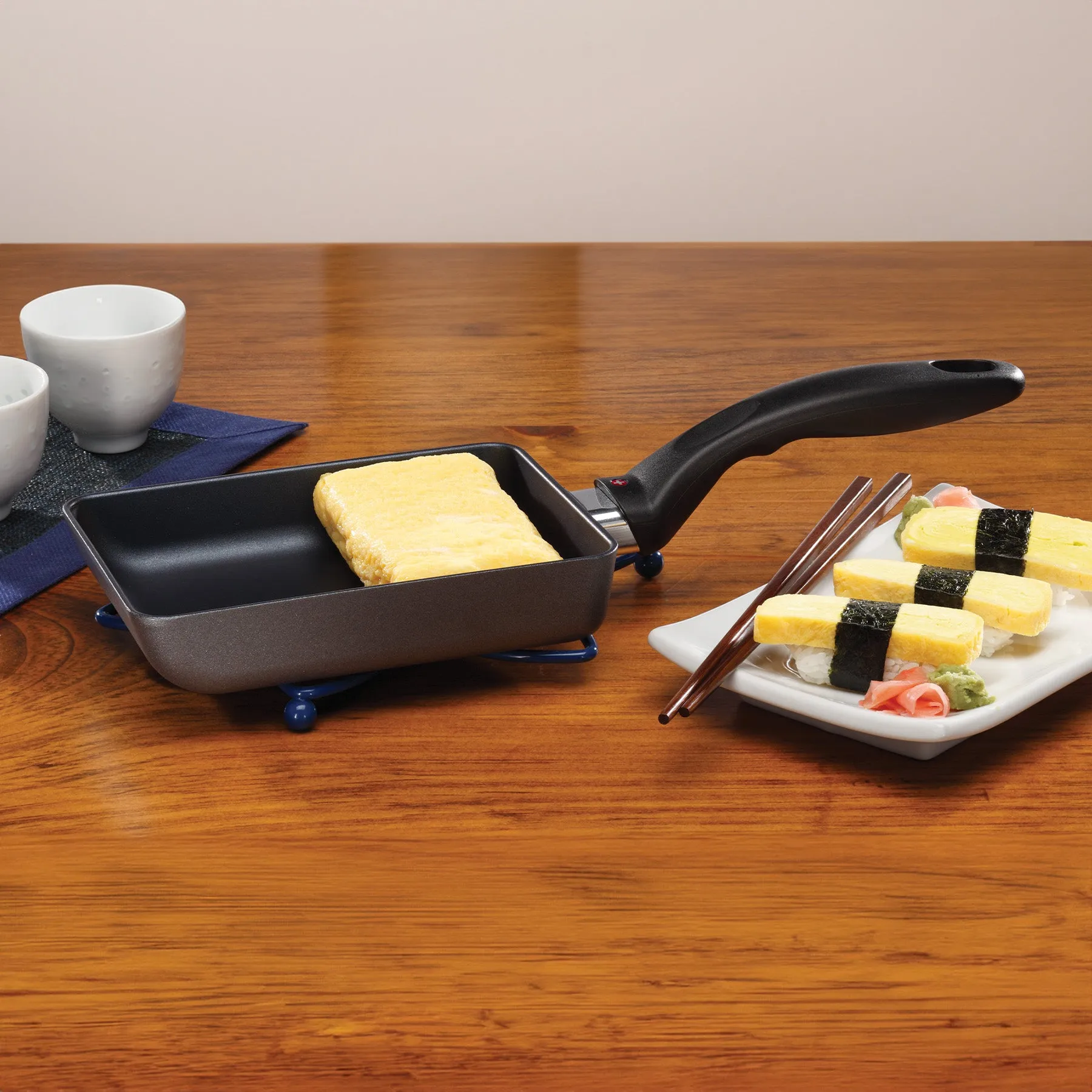 HD Nonstick 5" x 7" Japanese Omelet Pan - Induction