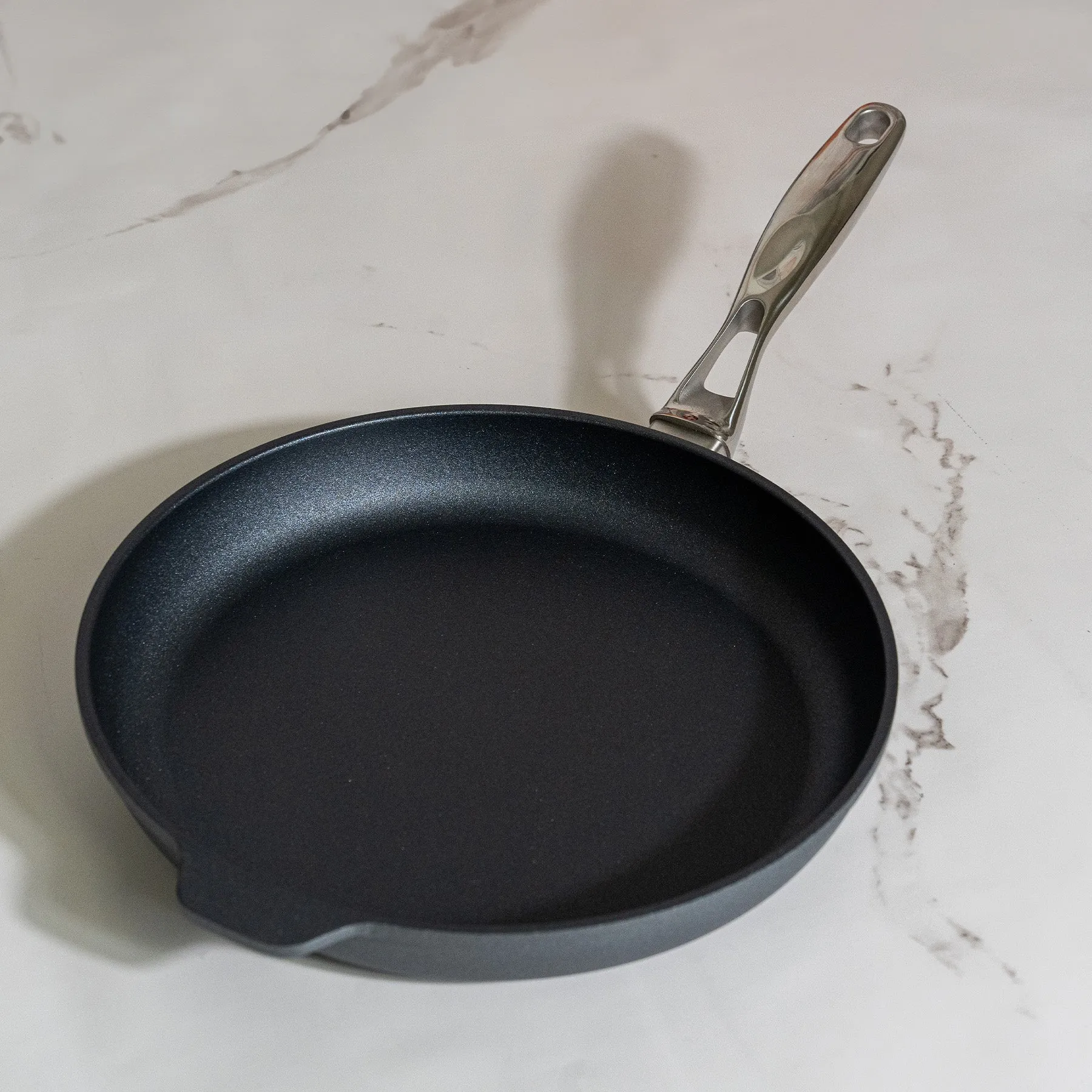 HD Nonstick Fry Pan with Stainless Steel Handle