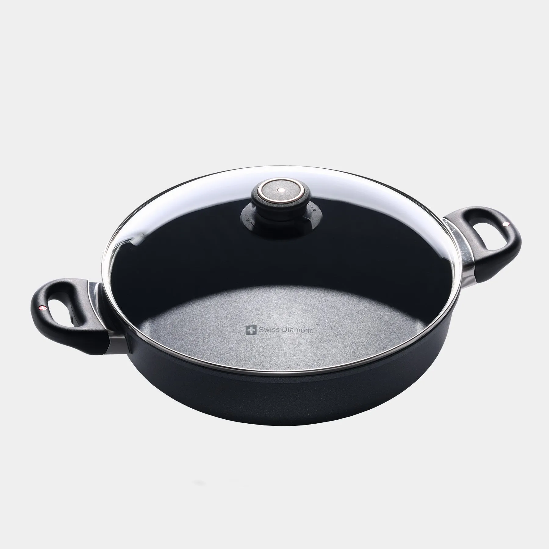 HD Nonstick Sauteuse with Glass Lid