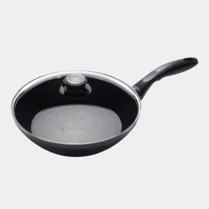 HD Nonstick Stir-Fry Pan with Glass Lid - Induction