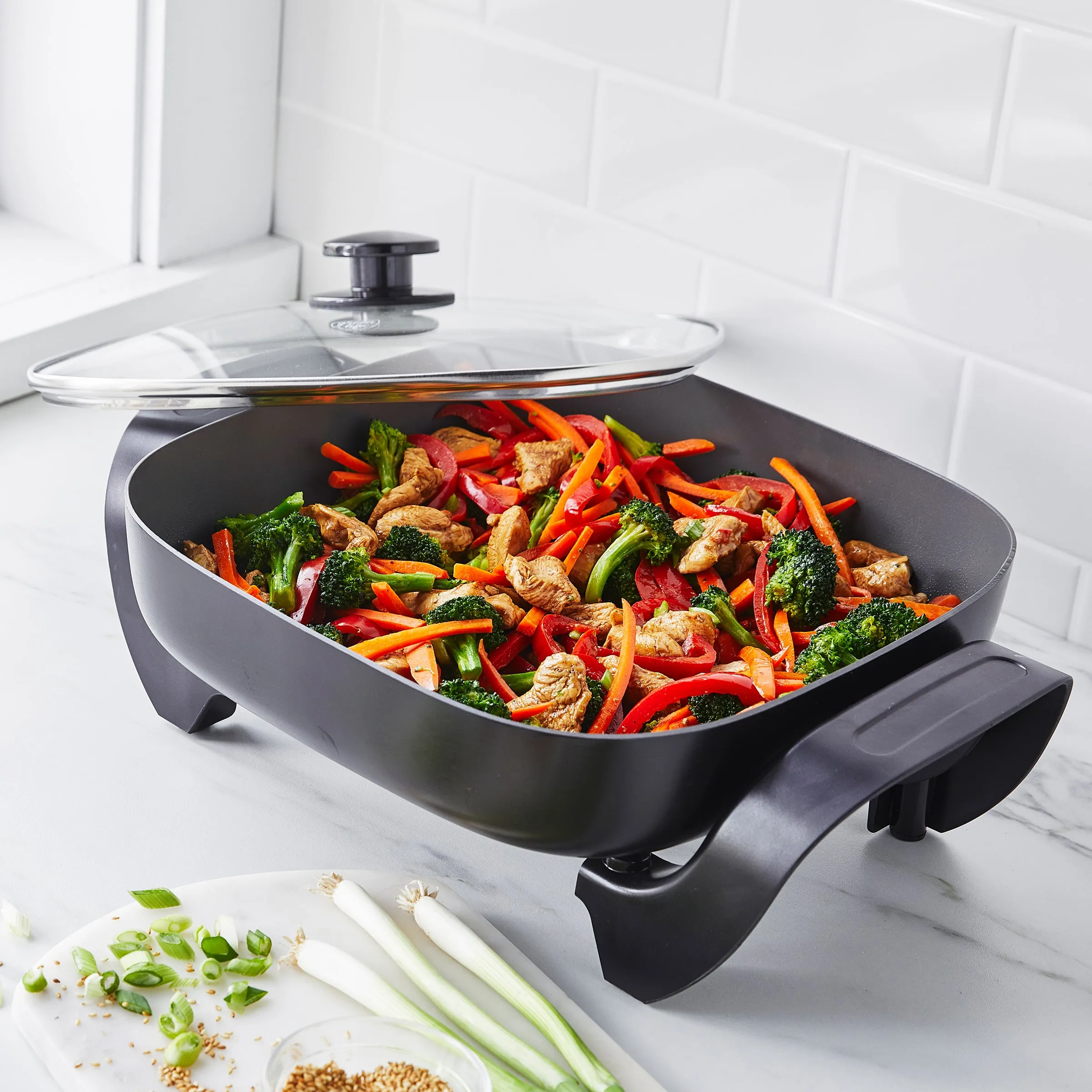 Healthy Power Electric Skillet