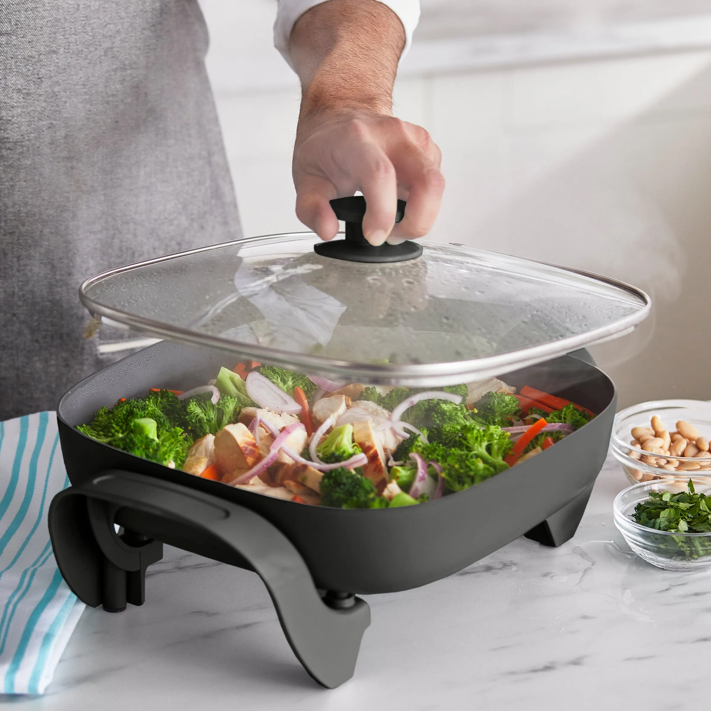 Healthy Power Electric Skillet