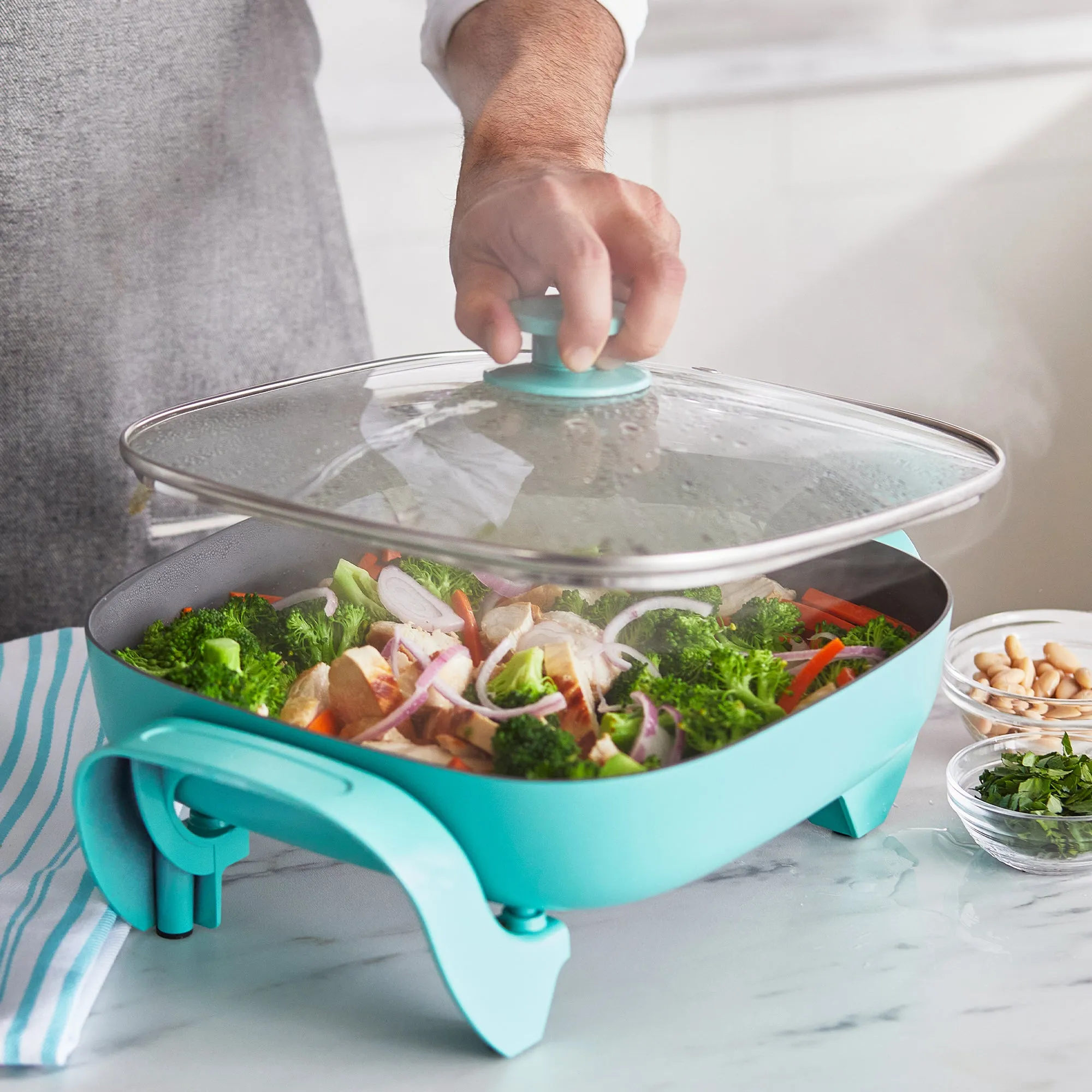 Healthy Power Electric Skillet