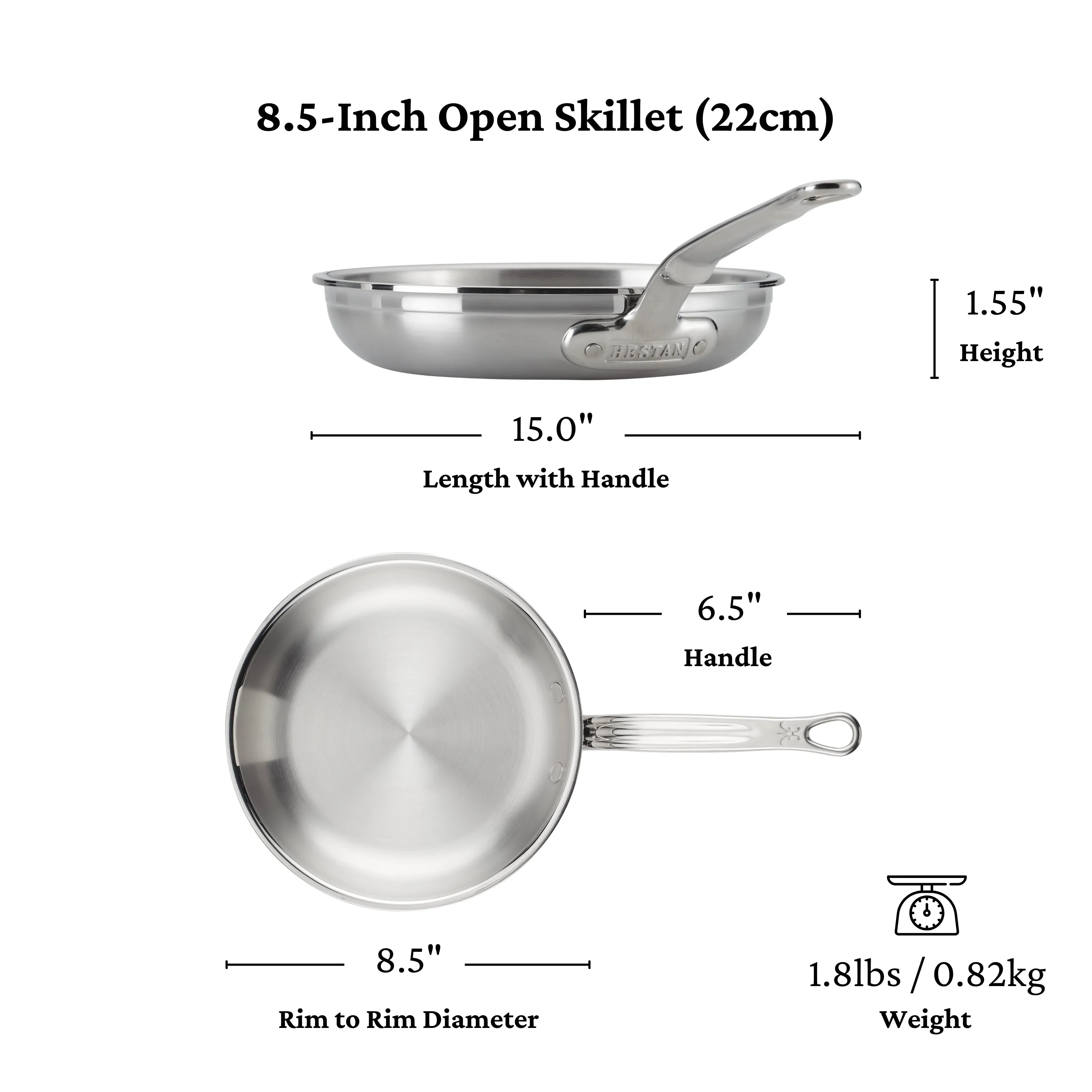Hestan Probond Open Skillet