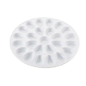 HIC Porcelain 13" Deviled Egg Platter