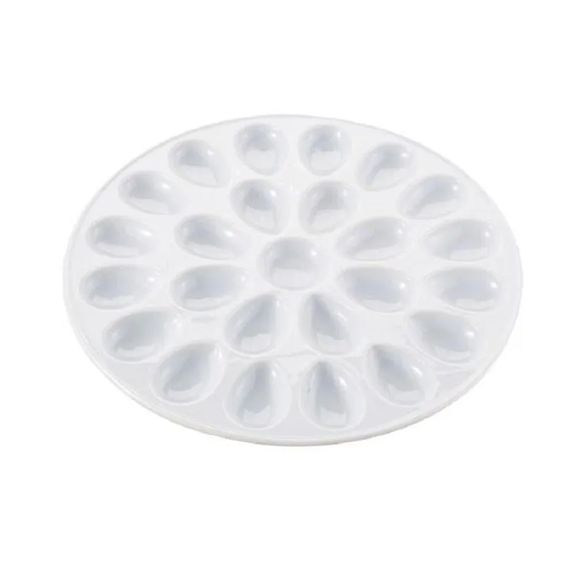 HIC Porcelain 13" Deviled Egg Platter