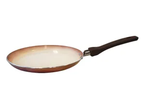 HUDSON Crepe Pan has Ceramic Nonstick, 8.7, Cookware, Pots and Pans, Copper