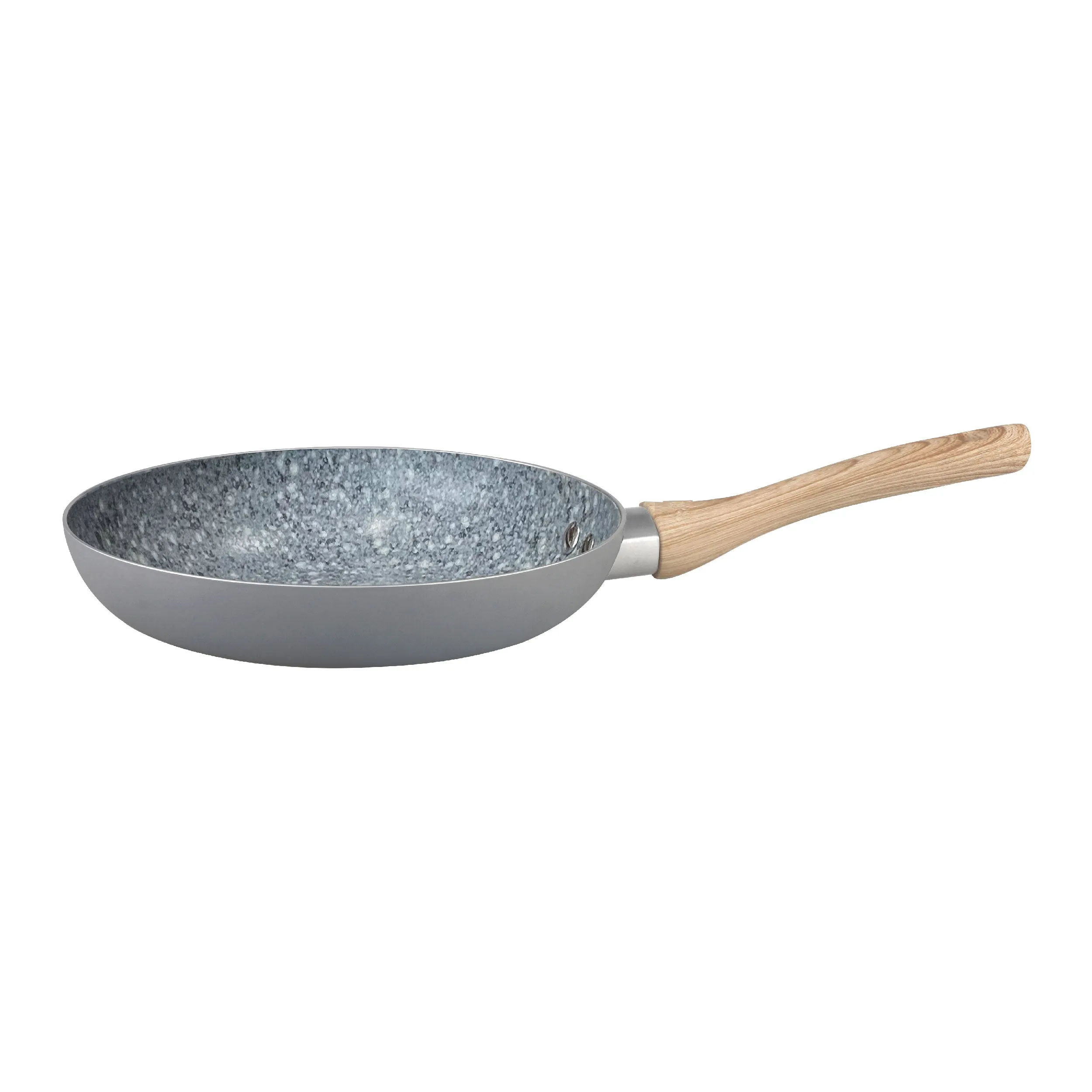 HUDSON Nonstick Grey Frying Pan 9Qt Cookware, Pots and Pans, Dishwasher Safe,Granite