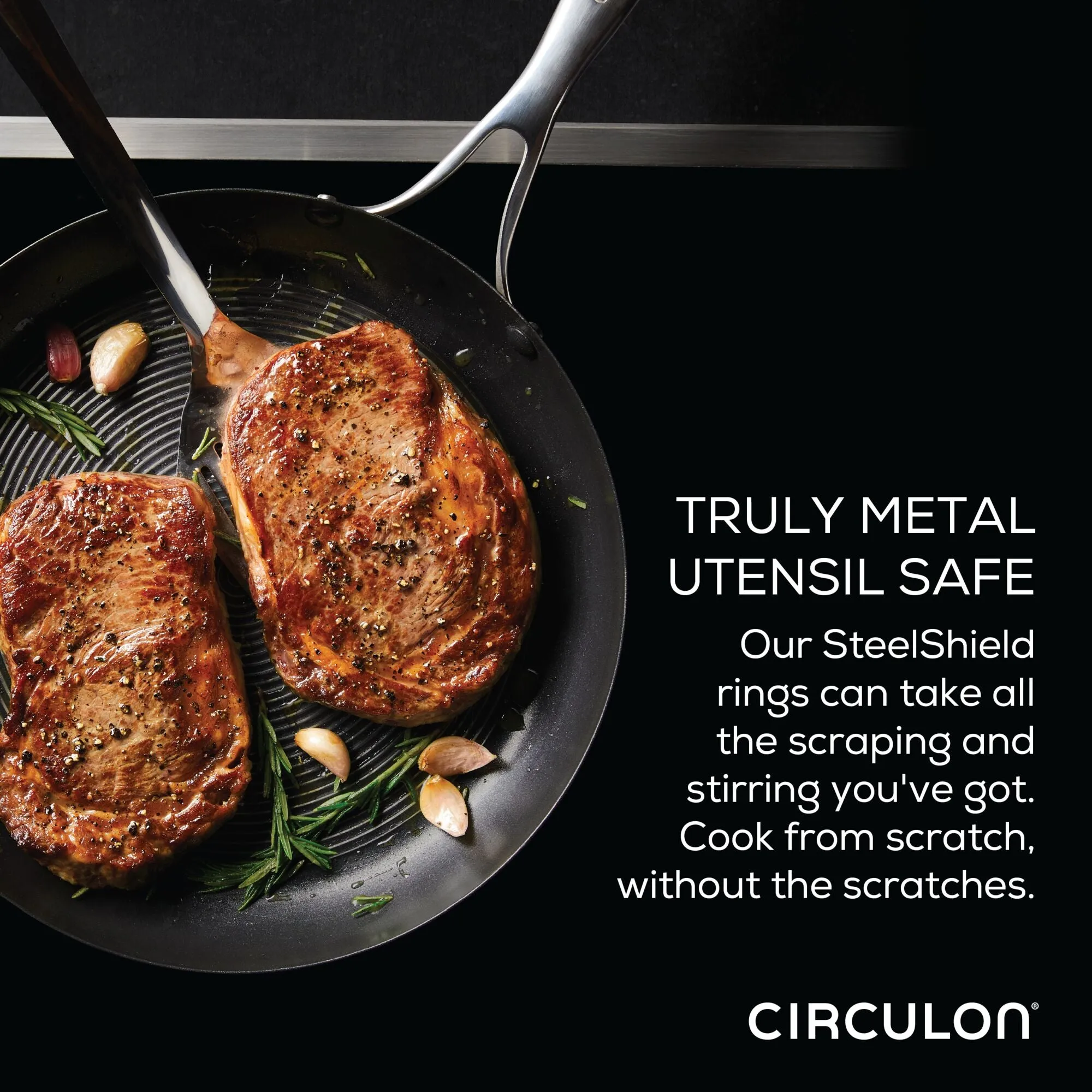 Hybrid Stainless Steel Sauté Pan