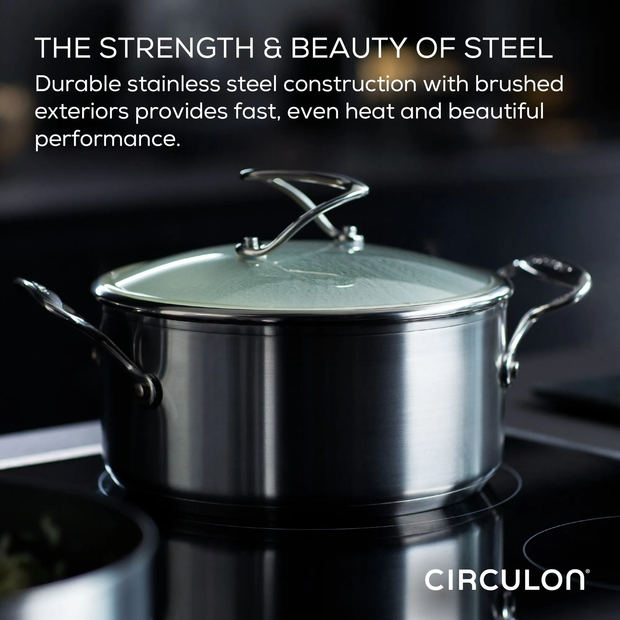 Hybrid Stainless Steel Sauté Pan