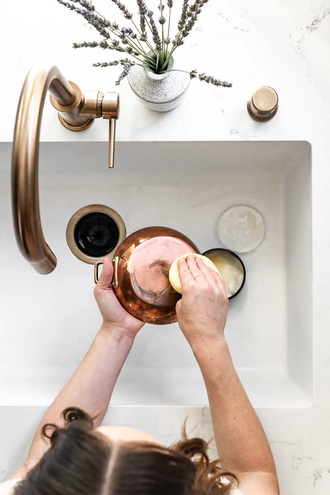 INOCUIVRE SERVICE Copper Round Pan