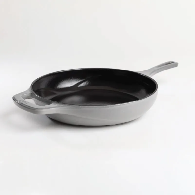 Lodge USA Enamel 11” Enameled Cast Iron Skillet, Moonstruck