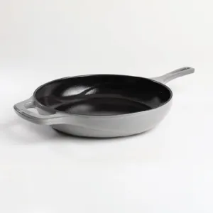 Lodge USA Enamel 11” Enameled Cast Iron Skillet, Moonstruck