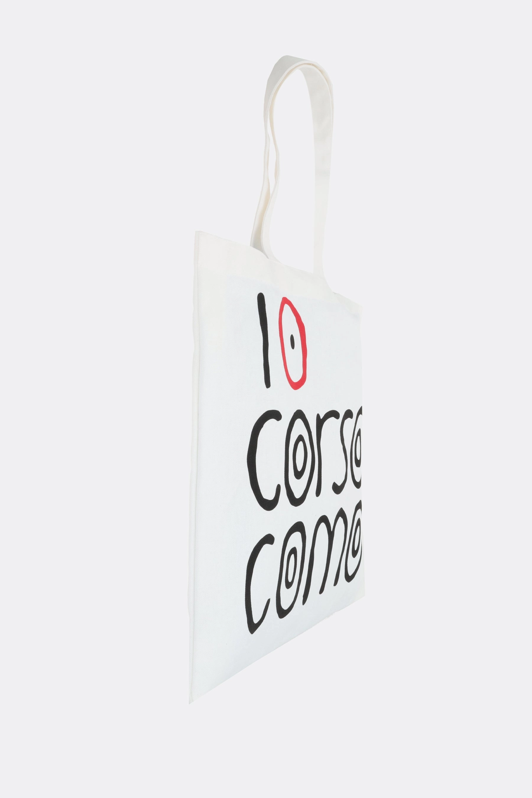 logo print canvas shopping bag