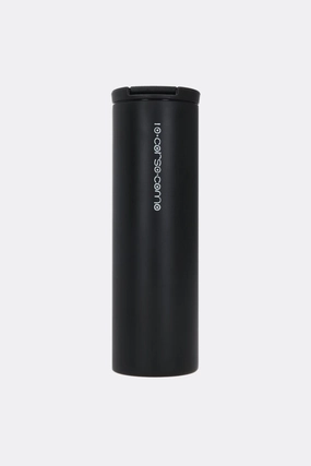 logo print stainless steel tumbler