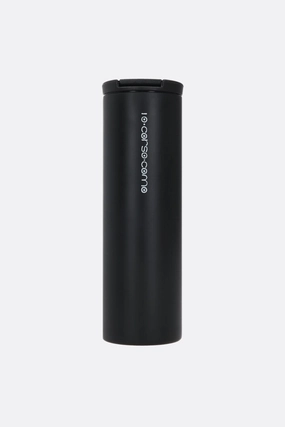 logo print stainless steel tumbler