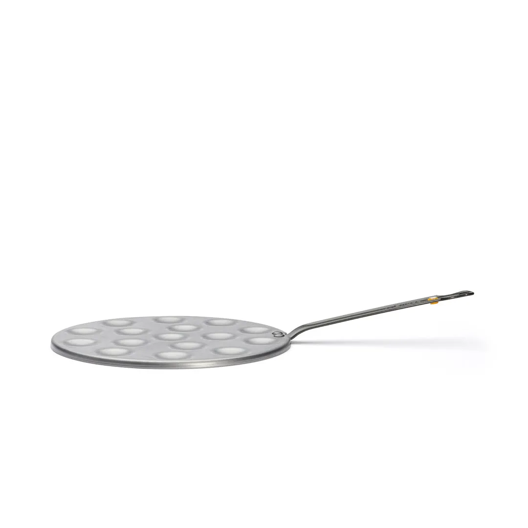 MINERAL B Carbon Steel Aebleskiver & Poffertjes Pan