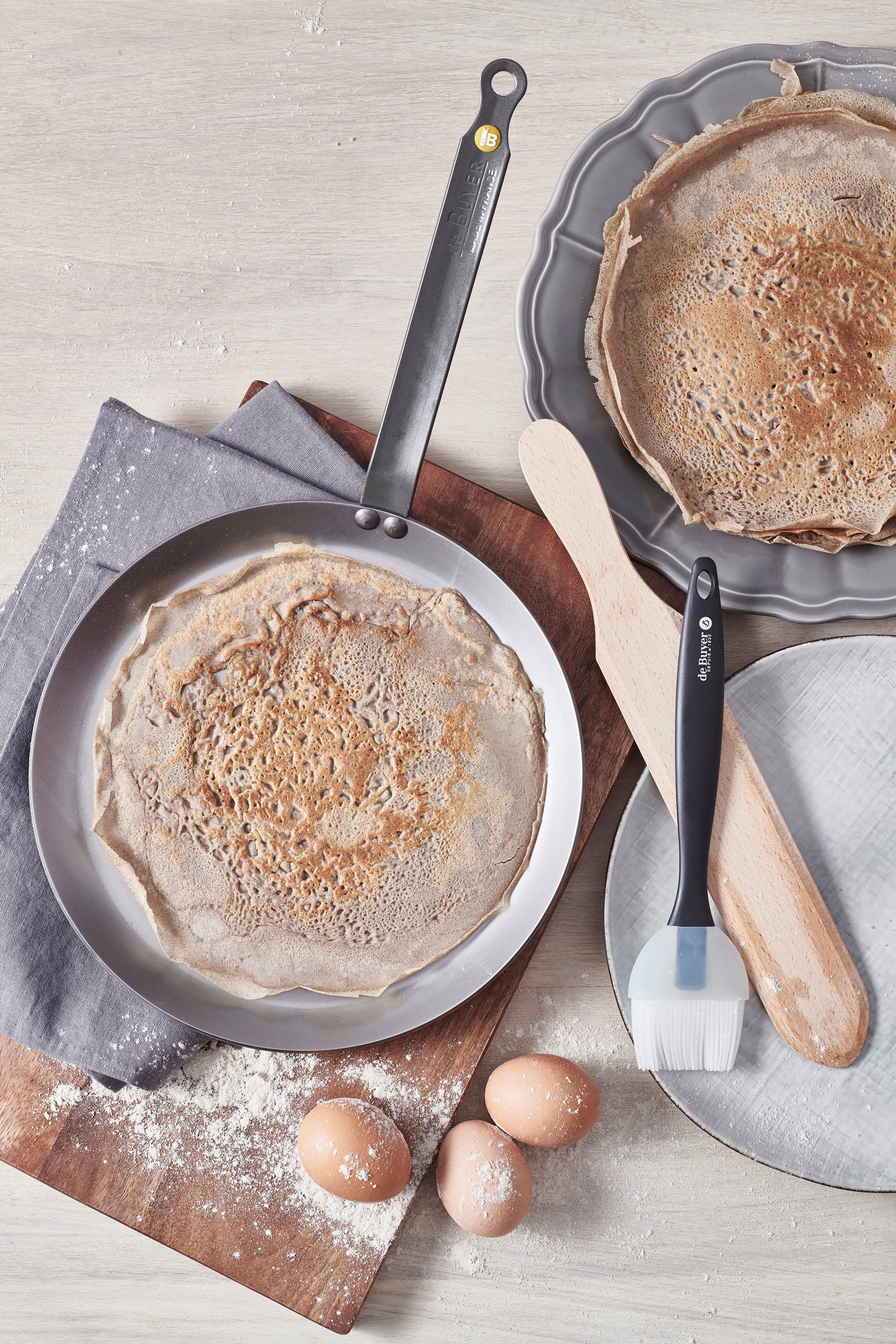 MINERAL B Carbon Steel Crepe & Tortilla Pan