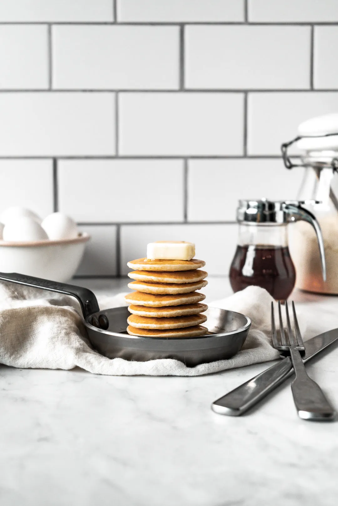 MINERAL B Carbon Steel Egg & Pancake Pan